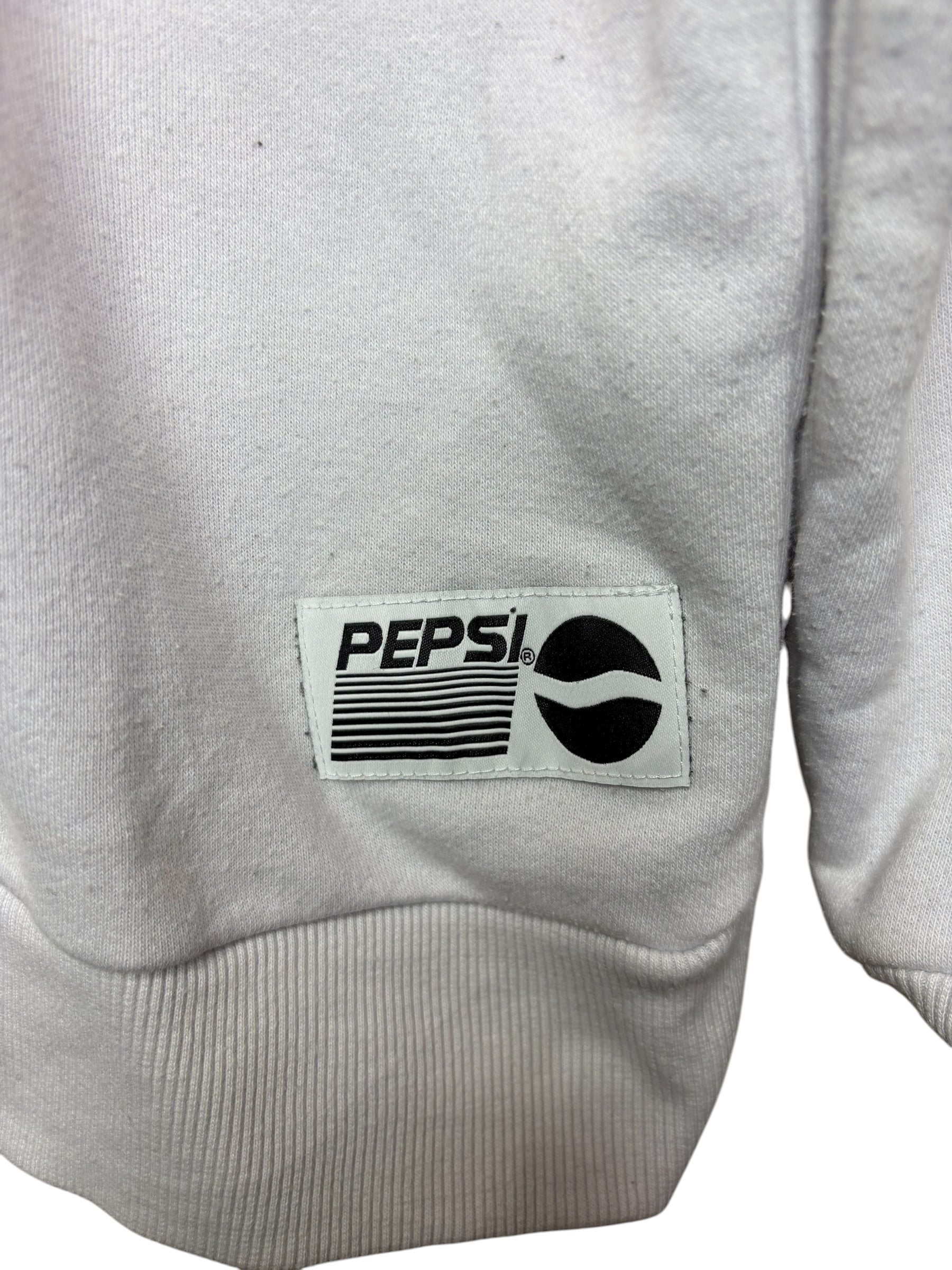 Forever 21 x Pepsi Retro Colorblock Half-Zip Pullover Sweatshirt – Size L