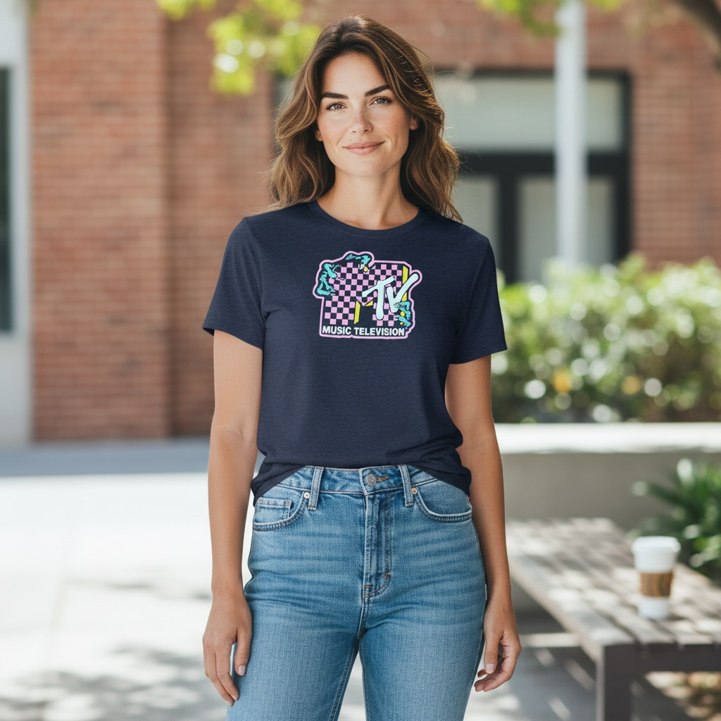 MTV Music Television Graphic T-Shirt – Size XL (Pre-Owned)