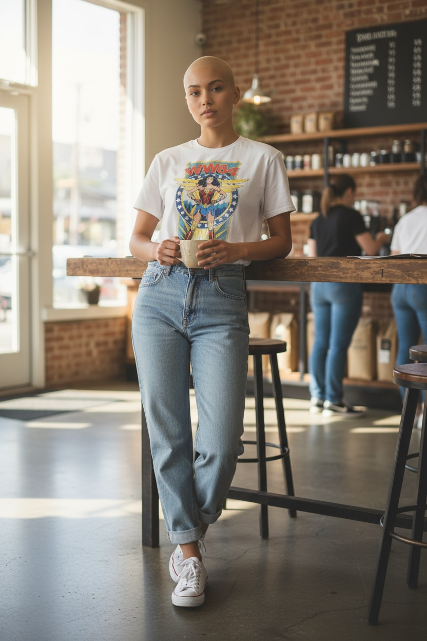 Vintage Wonder Woman 1984 Graphic Tee