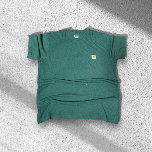 Carhartt Men’s Green Pocket T-Shirt – Size Large